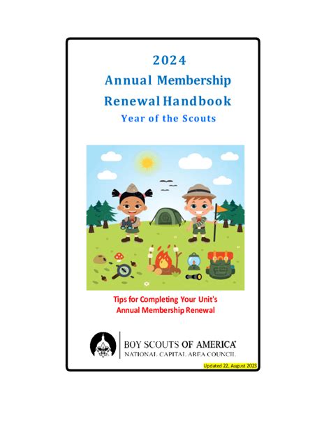 2024 Annual Membership Renewal Handbook .